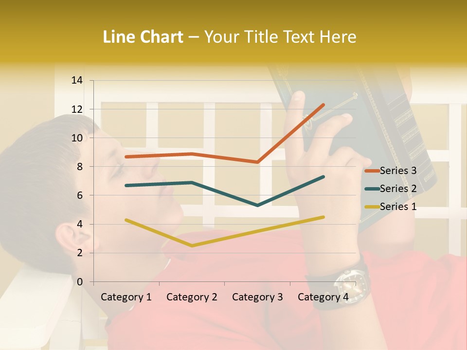 Fourteen Story Caucasian PowerPoint Template