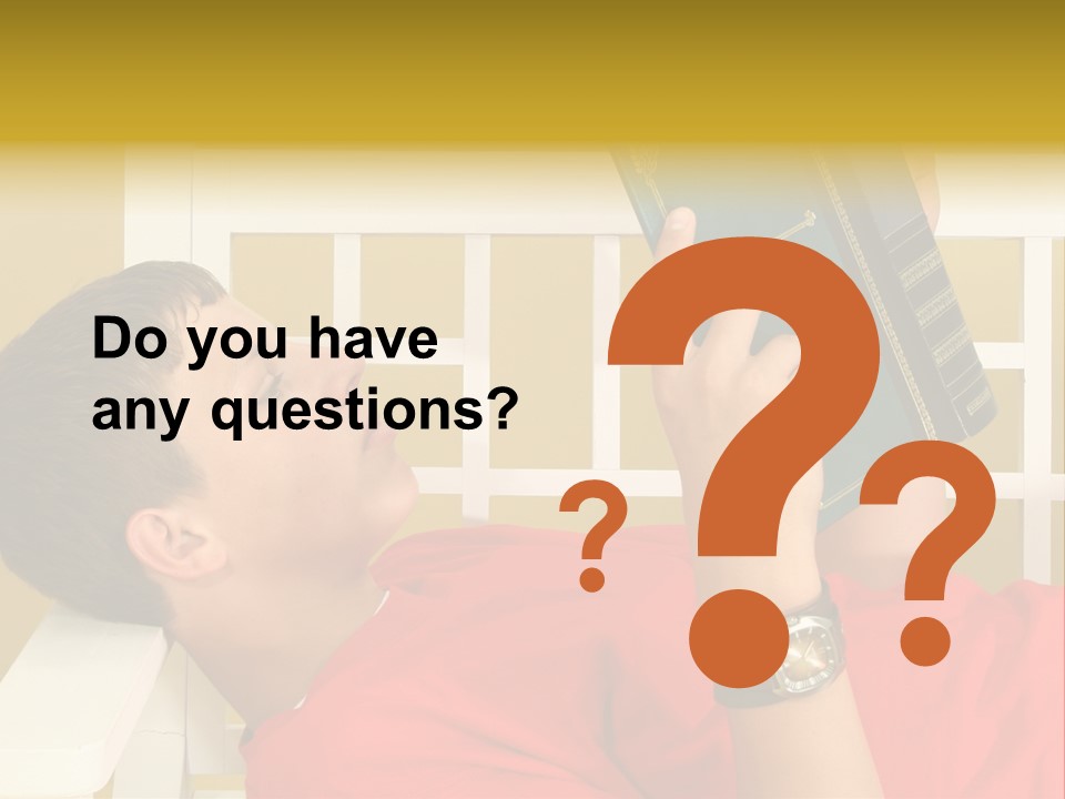 Fourteen Story Caucasian PowerPoint Template