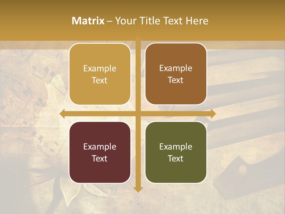 Grungy Rusty Aged PowerPoint Template