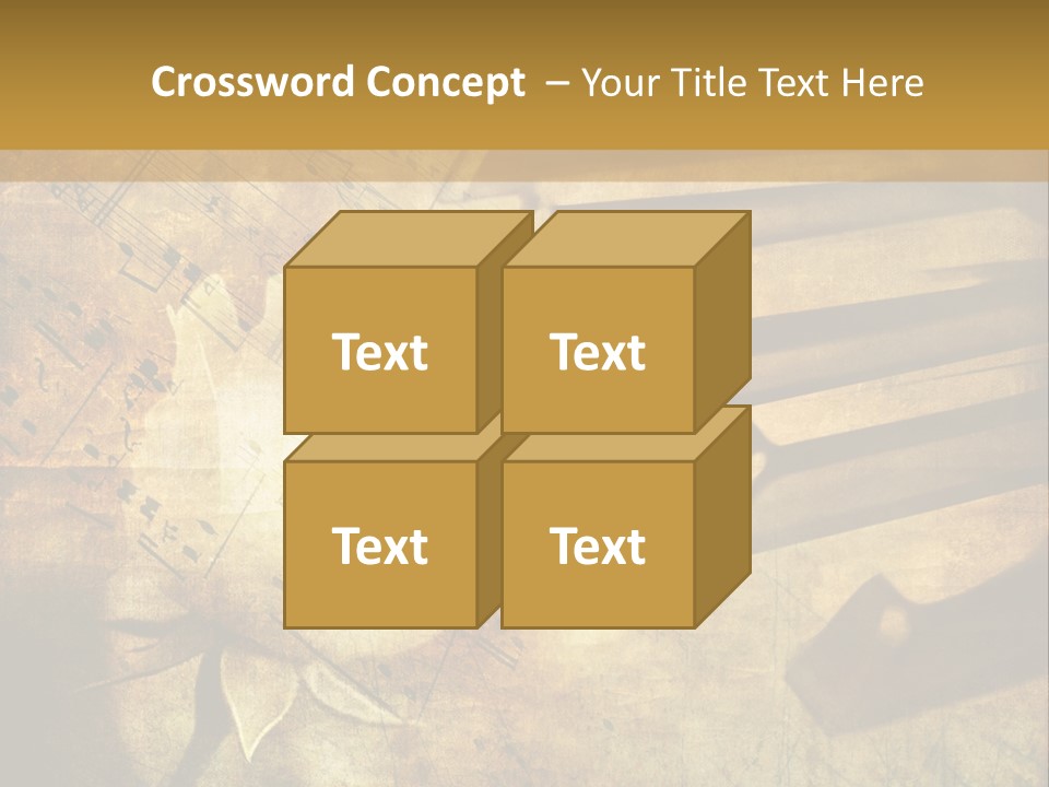 Grungy Rusty Aged PowerPoint Template