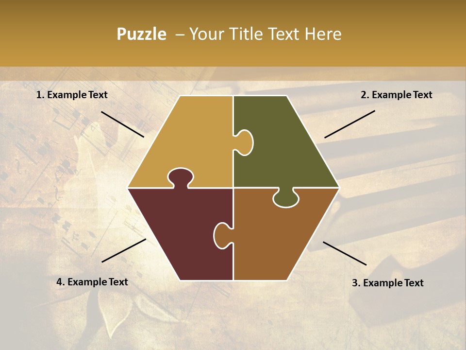 Grungy Rusty Aged PowerPoint Template