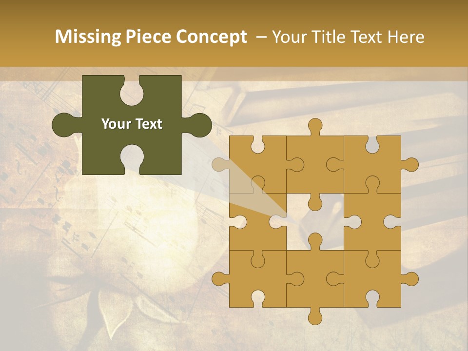 Grungy Rusty Aged PowerPoint Template