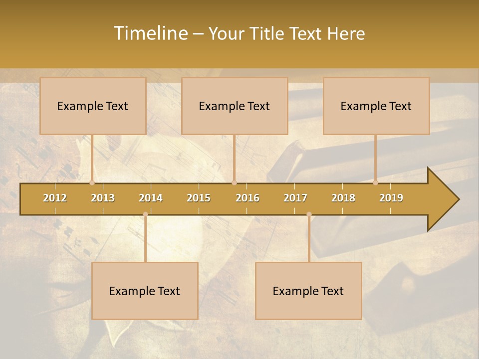 Grungy Rusty Aged PowerPoint Template