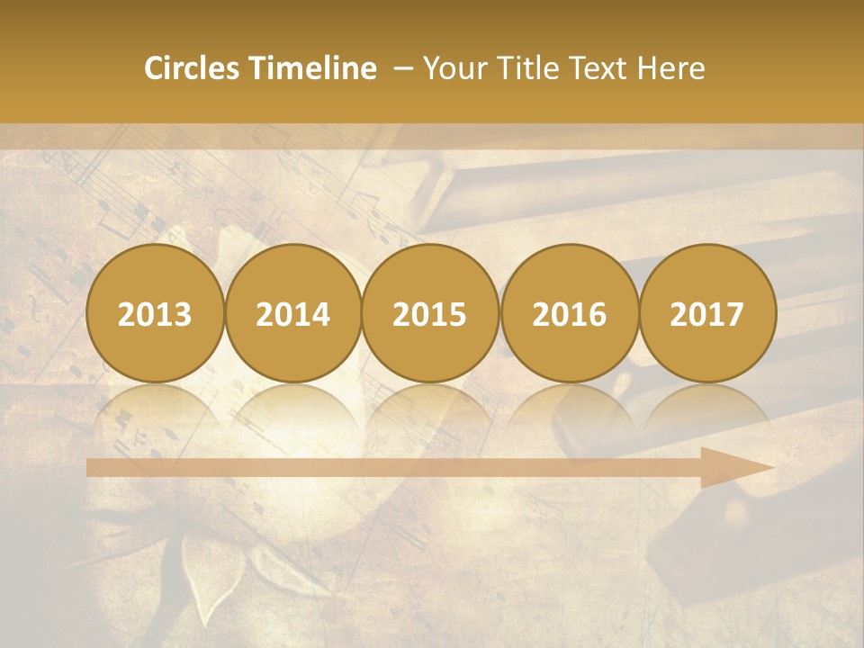 Grungy Rusty Aged PowerPoint Template