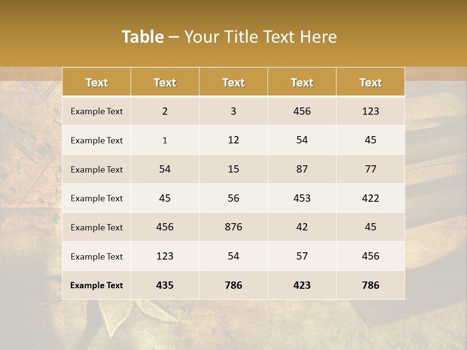 Grungy Rusty Aged PowerPoint Template