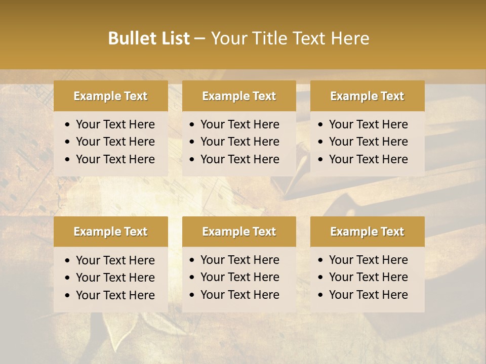 Grungy Rusty Aged PowerPoint Template