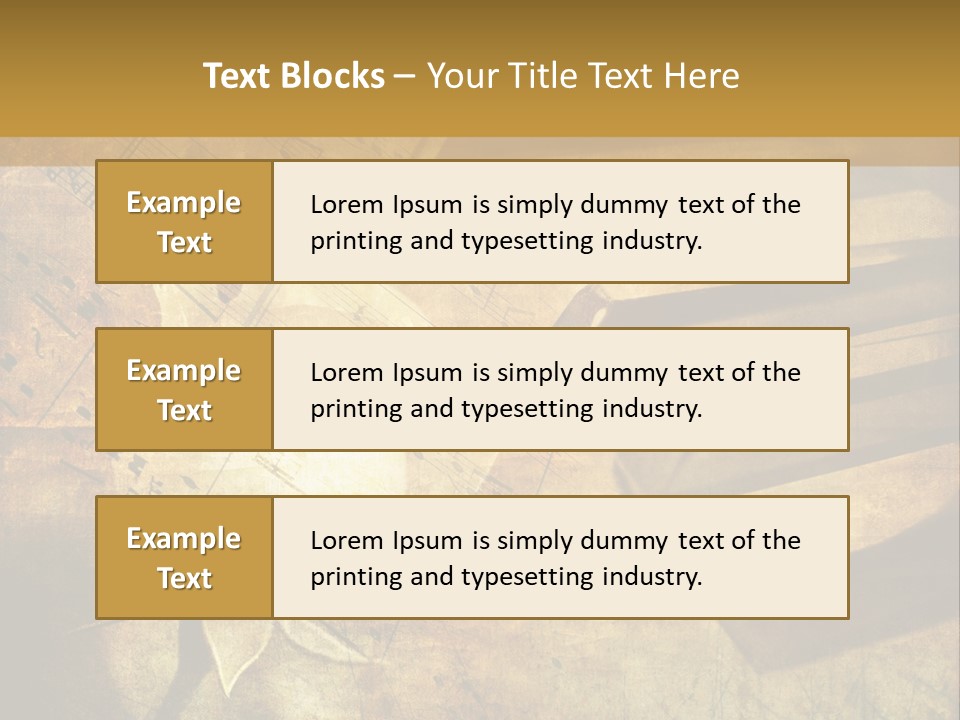 Grungy Rusty Aged PowerPoint Template