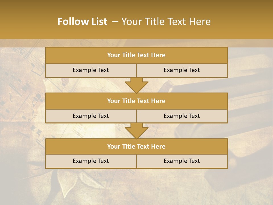 Grungy Rusty Aged PowerPoint Template