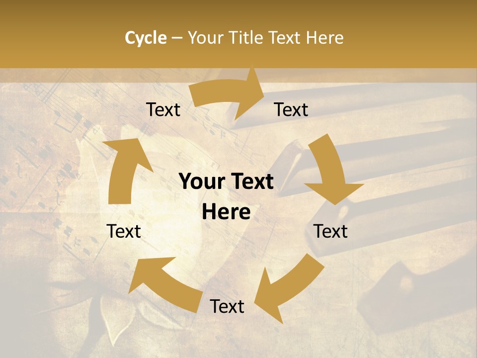 Grungy Rusty Aged PowerPoint Template