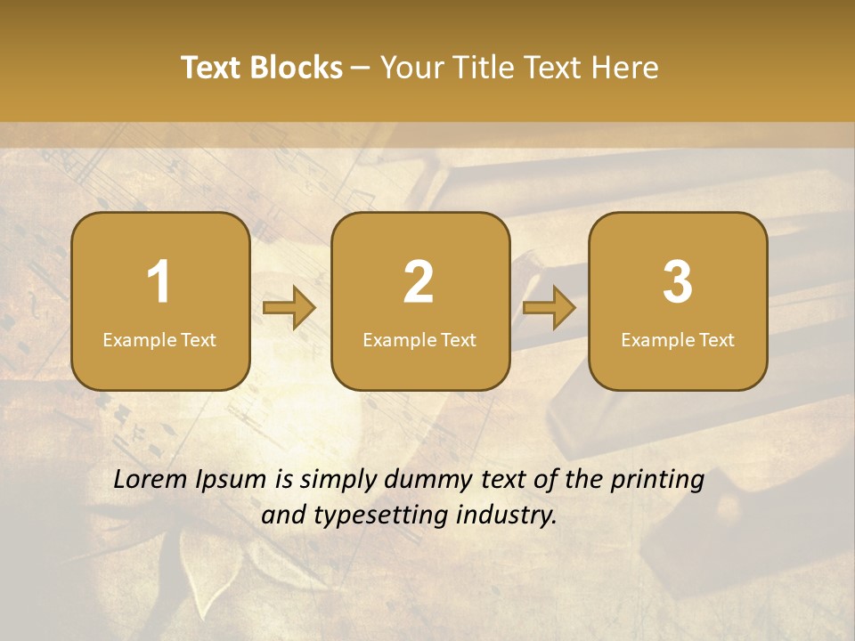 Grungy Rusty Aged PowerPoint Template