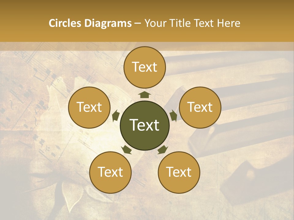 Grungy Rusty Aged PowerPoint Template