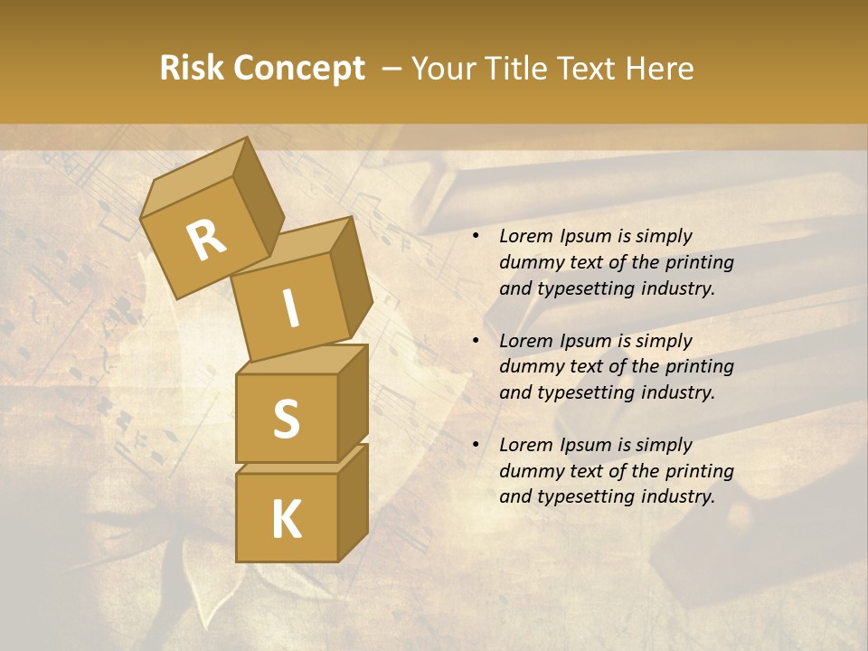 Grungy Rusty Aged PowerPoint Template