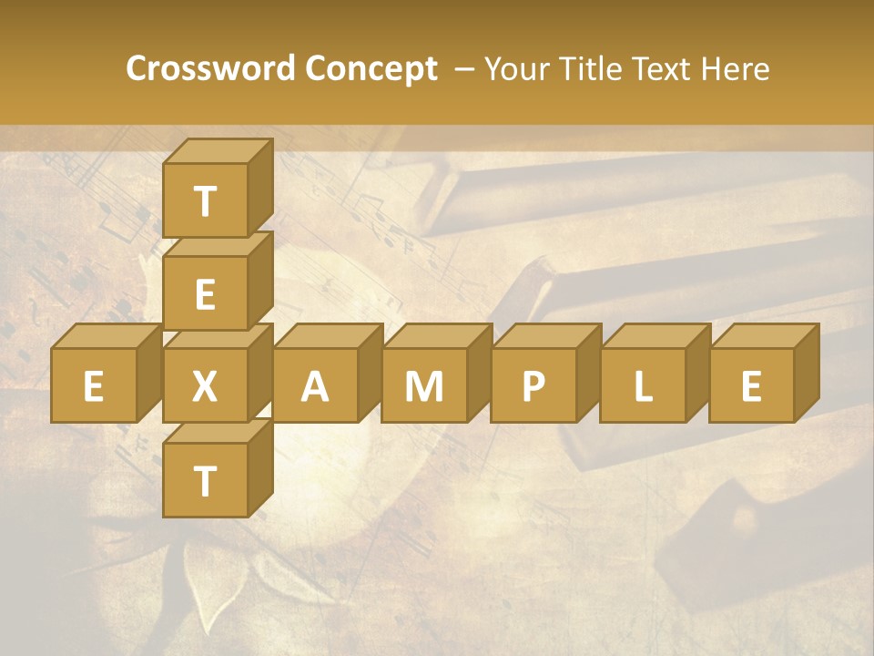 Grungy Rusty Aged PowerPoint Template