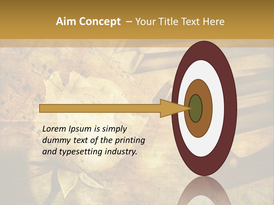 Grungy Rusty Aged PowerPoint Template