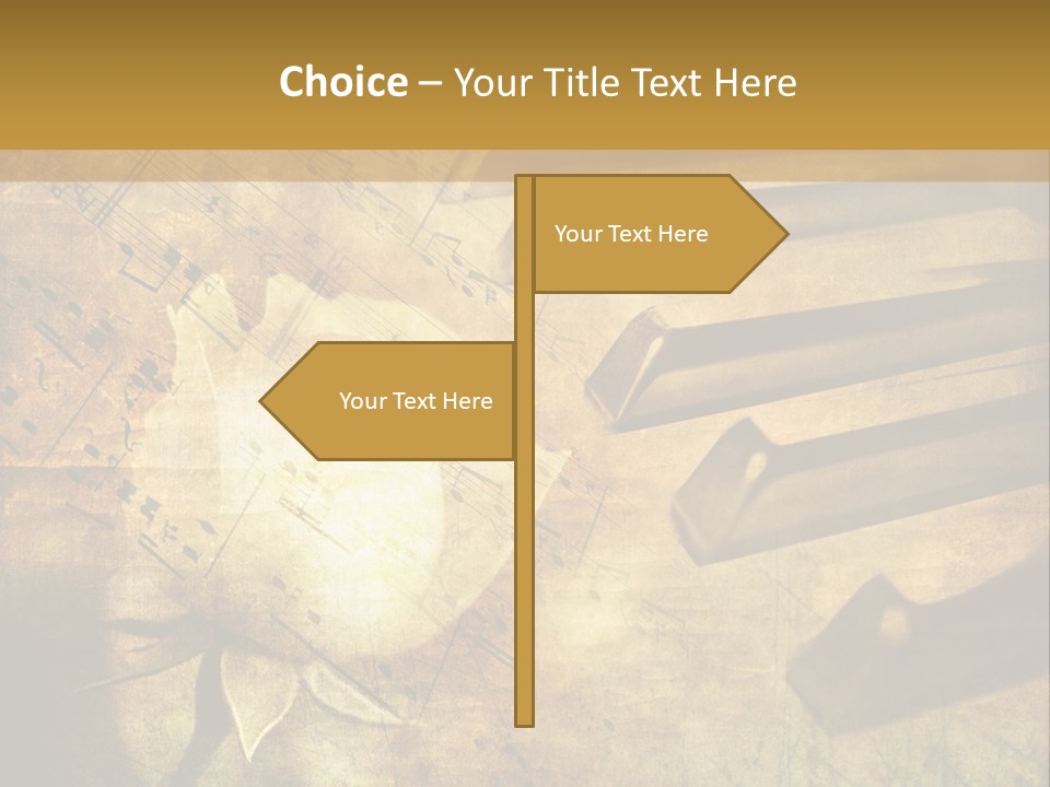 Grungy Rusty Aged PowerPoint Template