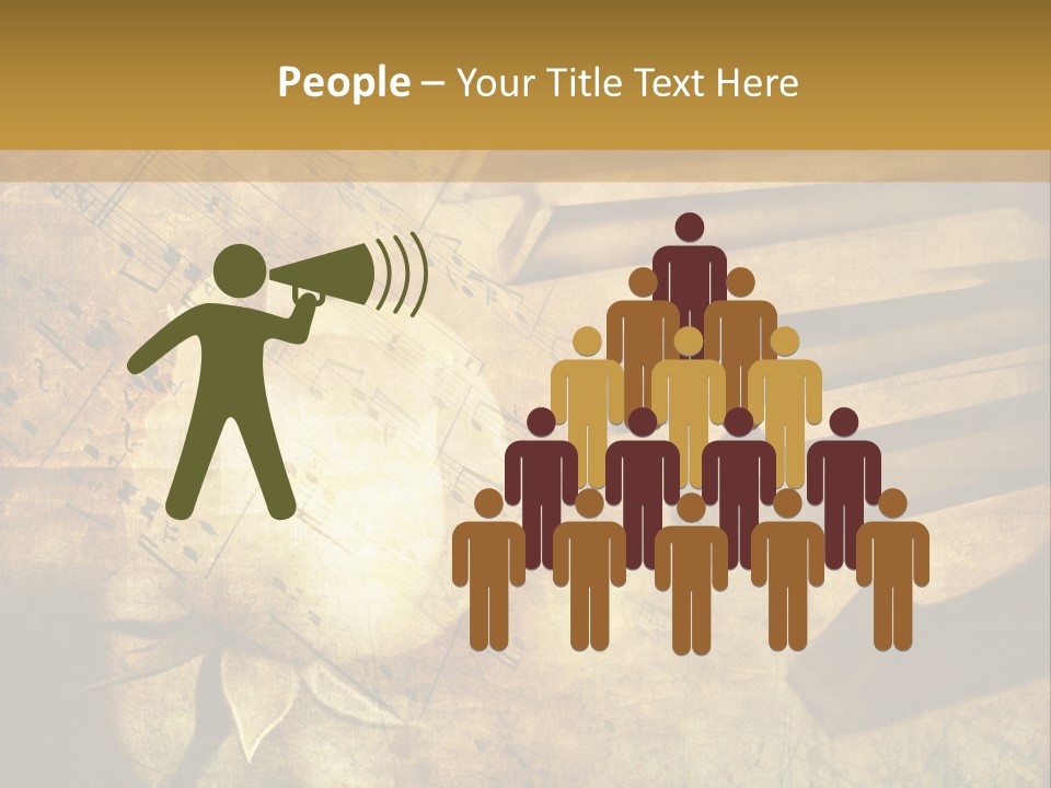 Grungy Rusty Aged PowerPoint Template