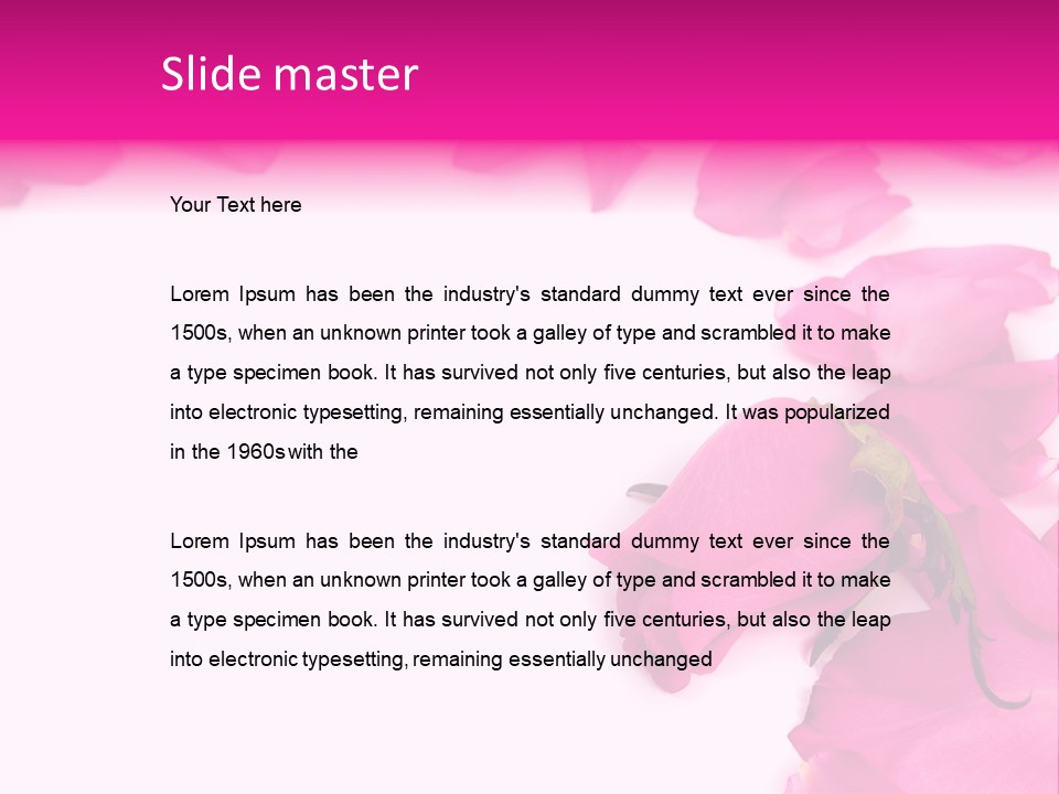 Event Valentine Dating PowerPoint Template
