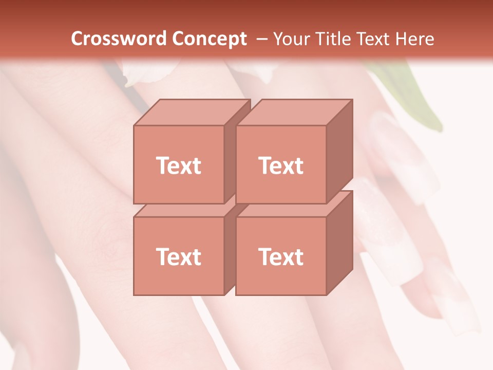 Clean Nail Isolated PowerPoint Template