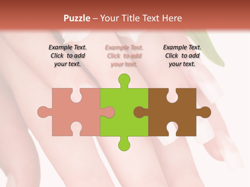 Clean Nail Isolated PowerPoint Template