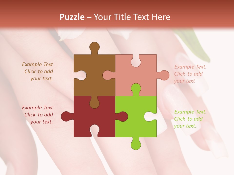 Clean Nail Isolated PowerPoint Template