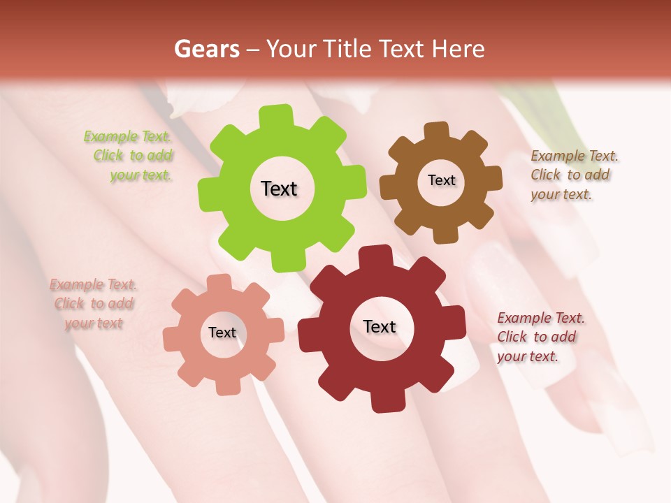 Clean Nail Isolated PowerPoint Template