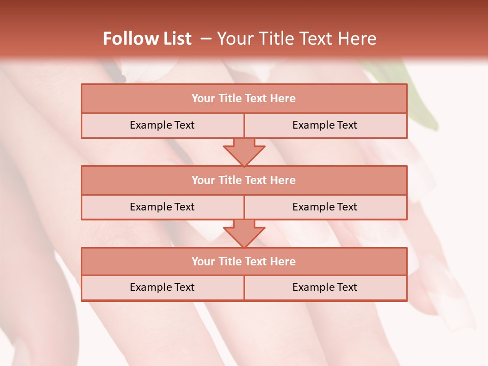 Clean Nail Isolated PowerPoint Template