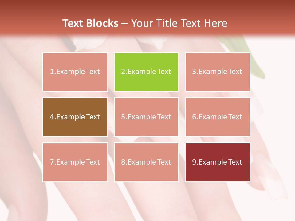 Clean Nail Isolated PowerPoint Template