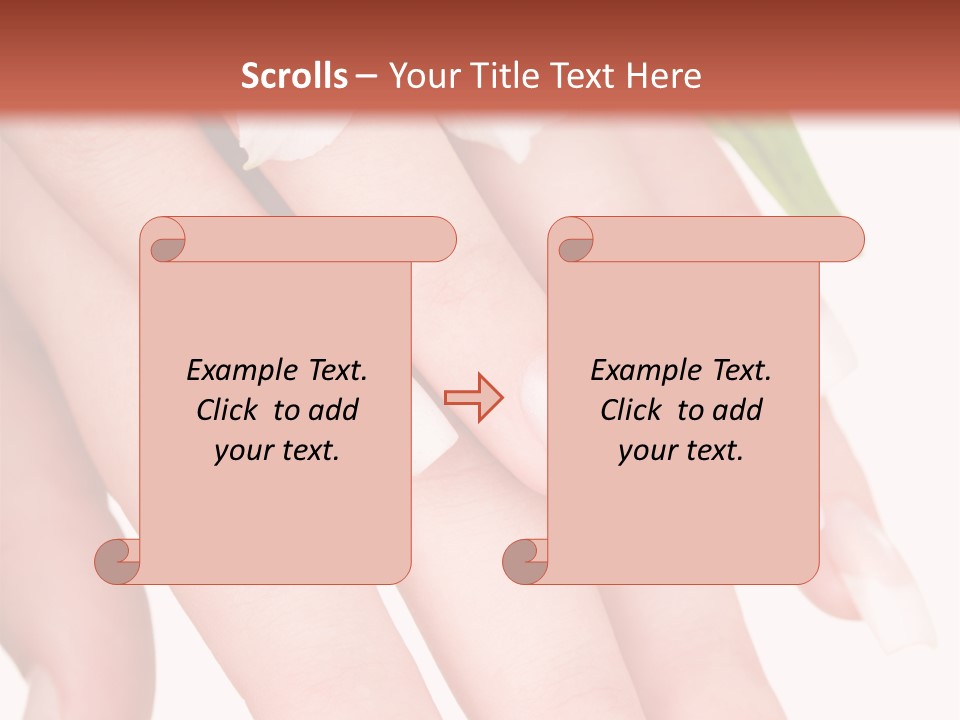 Clean Nail Isolated PowerPoint Template