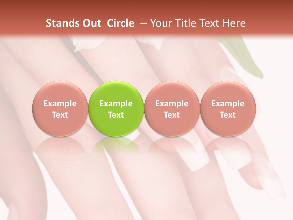 Clean Nail Isolated PowerPoint Template