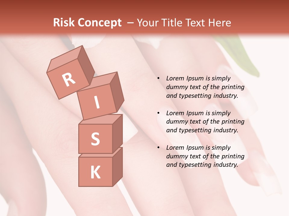 Clean Nail Isolated PowerPoint Template