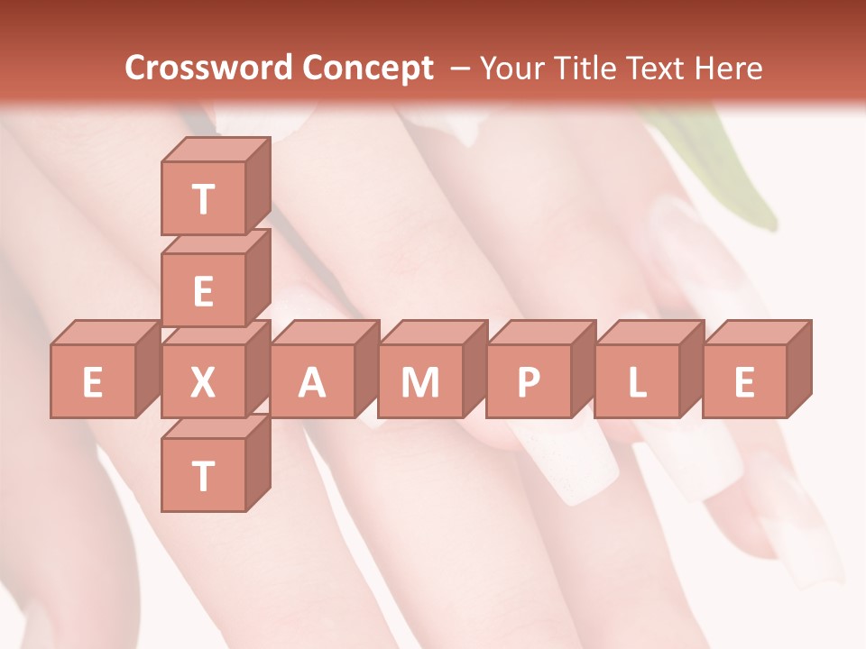 Clean Nail Isolated PowerPoint Template