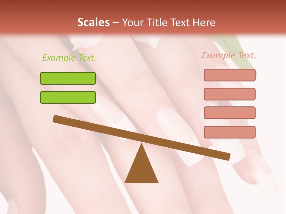 Clean Nail Isolated PowerPoint Template