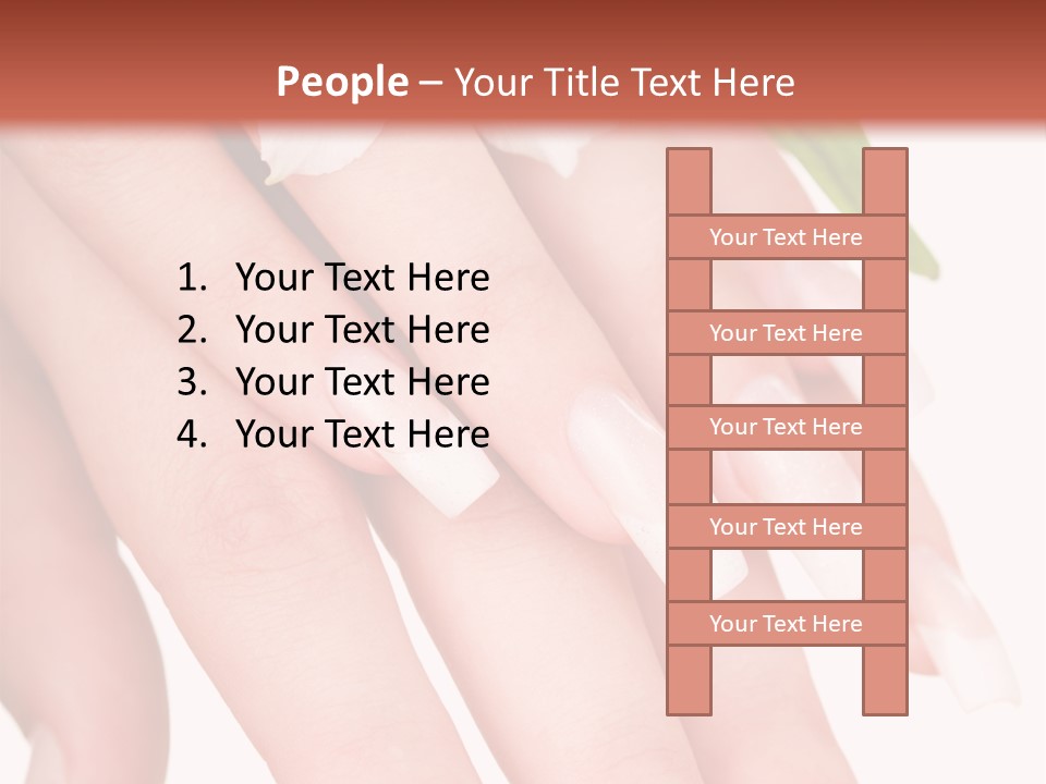 Clean Nail Isolated PowerPoint Template