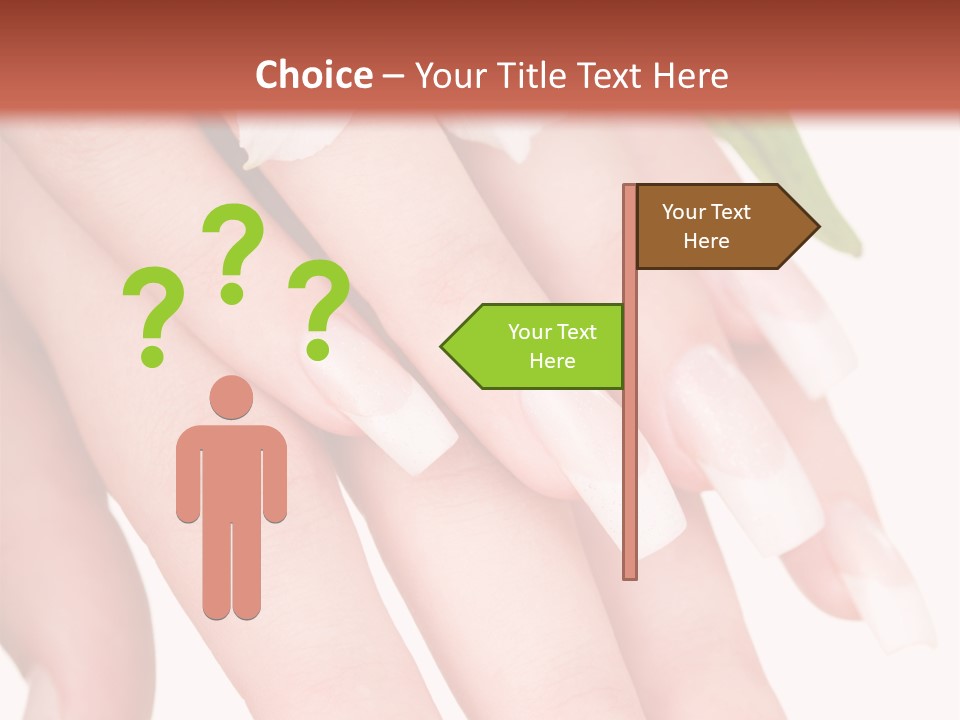 Clean Nail Isolated PowerPoint Template