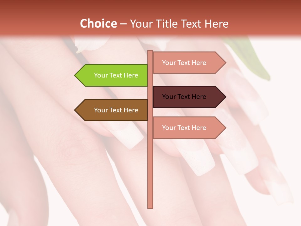 Clean Nail Isolated PowerPoint Template