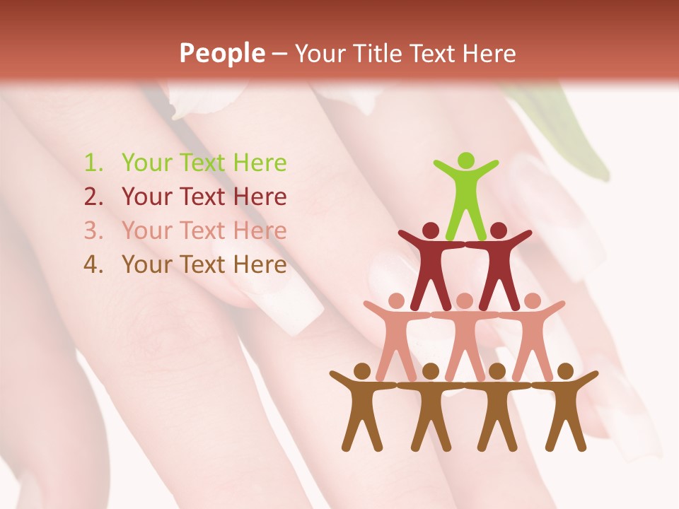 Clean Nail Isolated PowerPoint Template