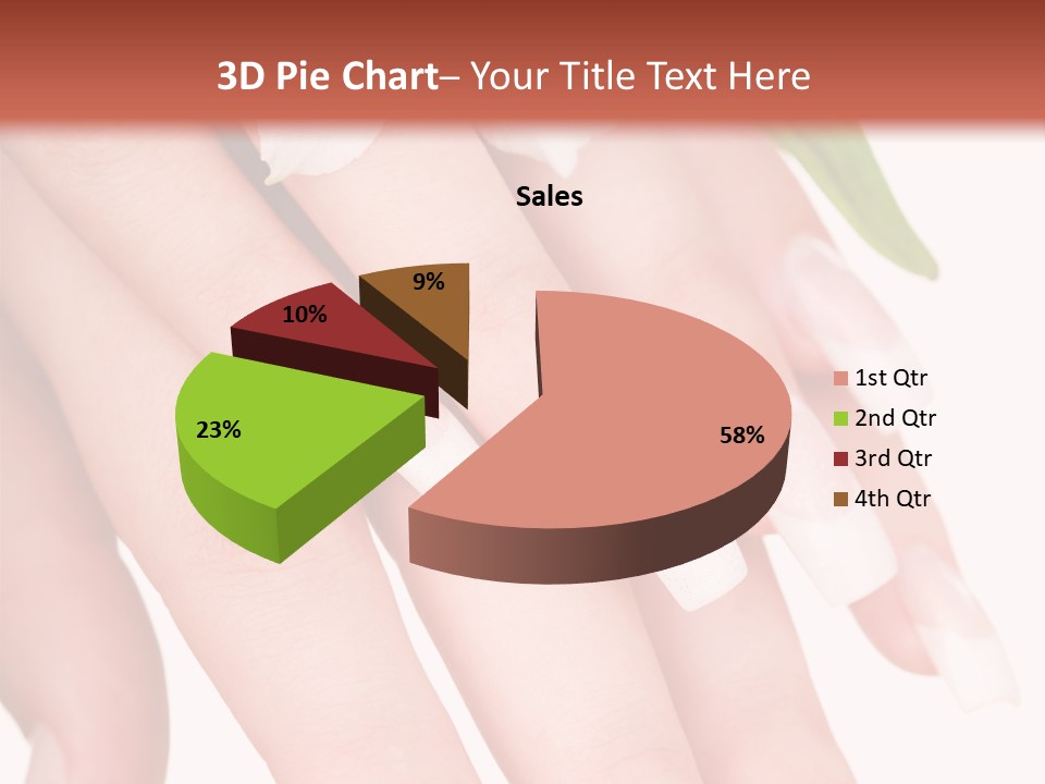 Clean Nail Isolated PowerPoint Template