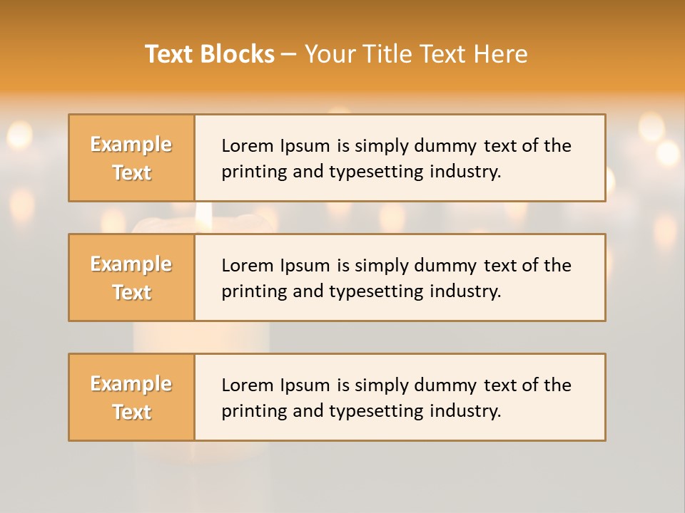 Warmness Light Wellness PowerPoint Template