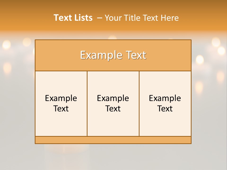 Warmness Light Wellness PowerPoint Template