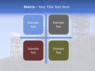 Production Blast Plant PowerPoint Template