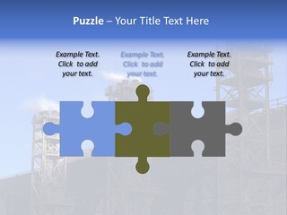 Production Blast Plant PowerPoint Template