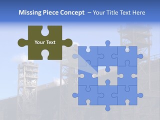 Production Blast Plant PowerPoint Template