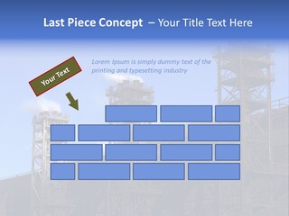 Production Blast Plant PowerPoint Template