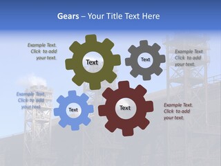 Production Blast Plant PowerPoint Template