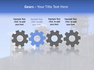 Production Blast Plant PowerPoint Template