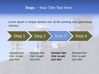 Production Blast Plant PowerPoint Template