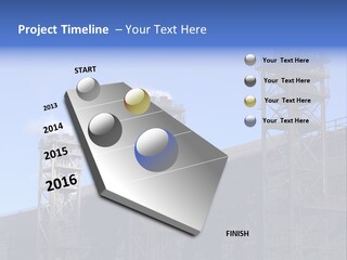 Production Blast Plant PowerPoint Template