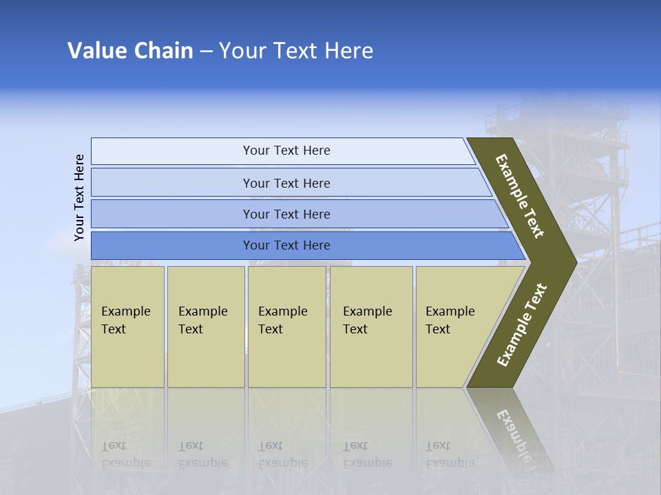 Production Blast Plant PowerPoint Template