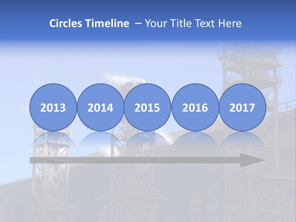 Production Blast Plant PowerPoint Template