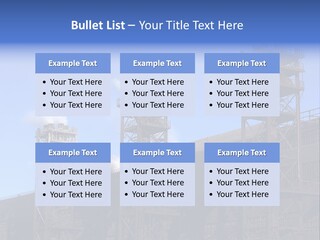 Production Blast Plant PowerPoint Template